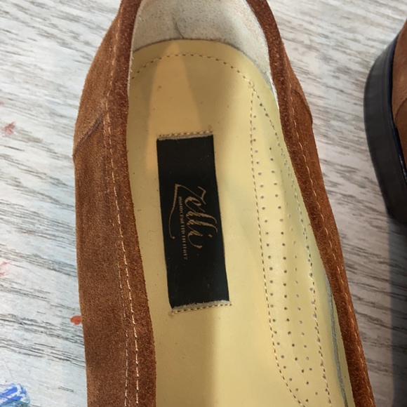 Zelli Handcrafted Suede Men Loafer size 9N Excellent Condition! - Picture 5 of 8